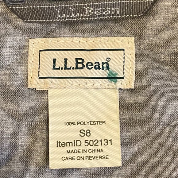 L.L. Bean Lightweight Quilted Shirt Jacket Size S8 - Picture 12 of 12